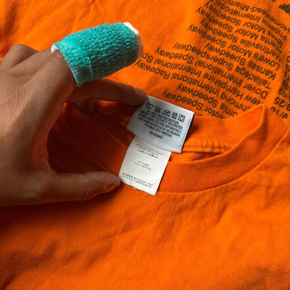 Winners Circle vintage orange